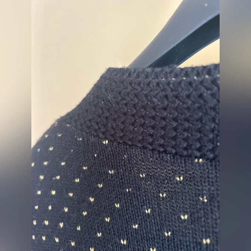 Vintage Lurex knit cardigan - Picture 10 of 13